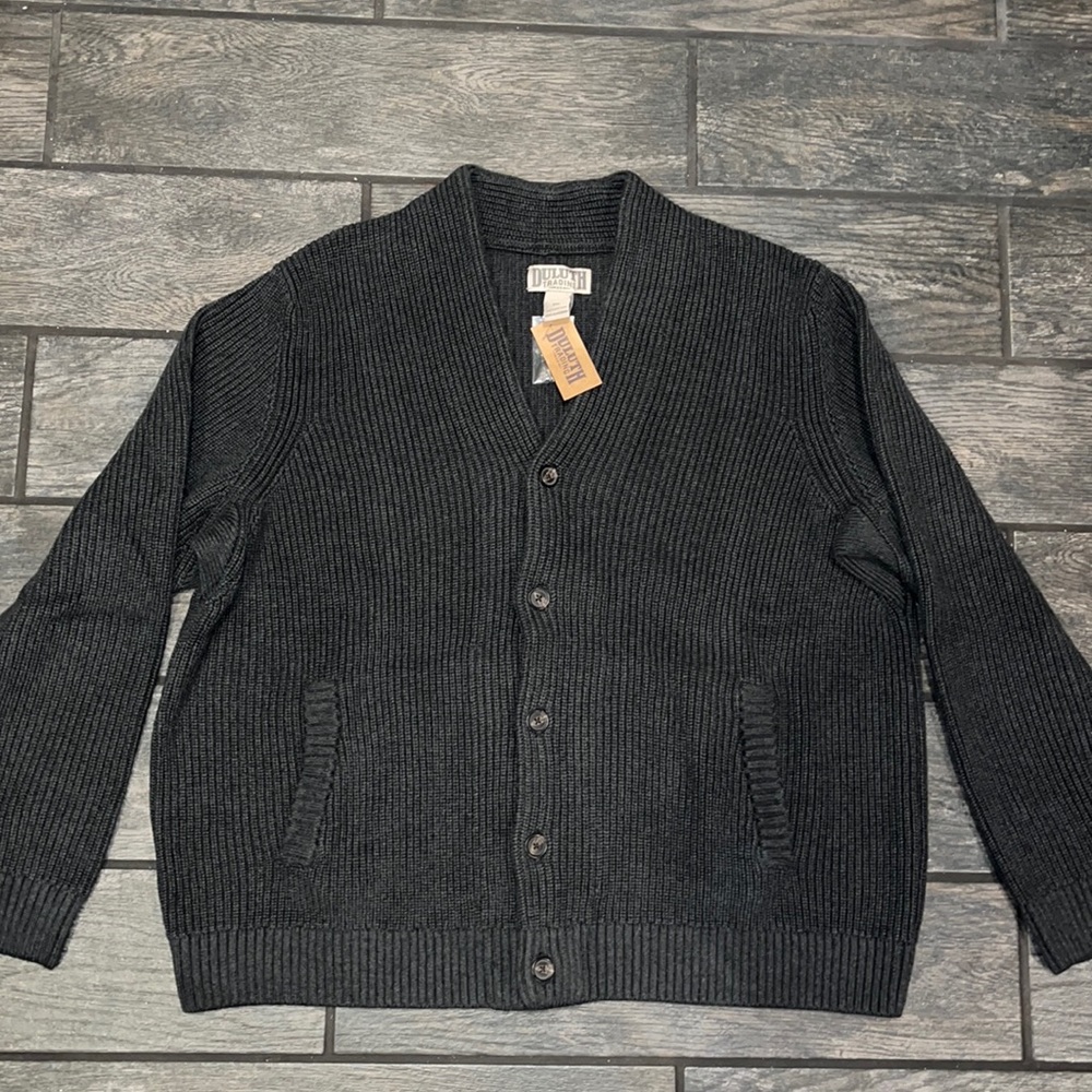 Duluth men’s burly retirement cardigan 3XL